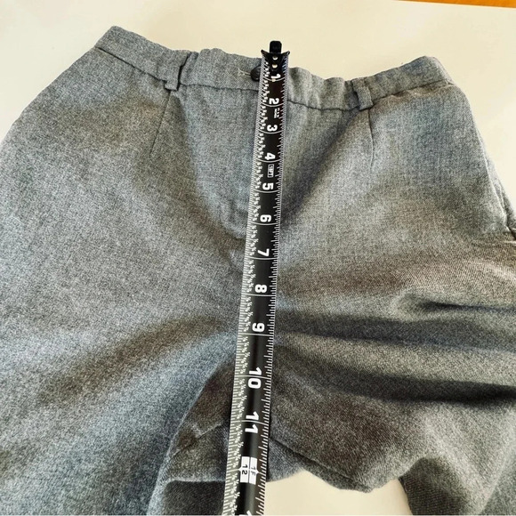 Pendleton || 100% Virgin Wool Grey Career Trousers Straight Leg Sz 4 - Picture 11 of 12